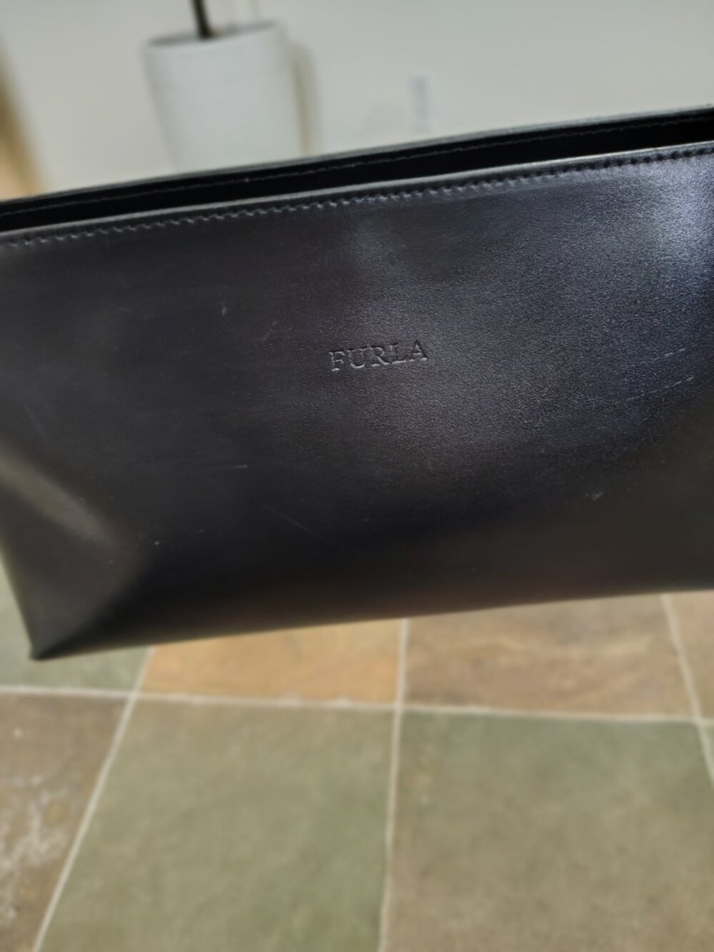 Furla Black Leather Shoulder Bag - Picture 12 of 12